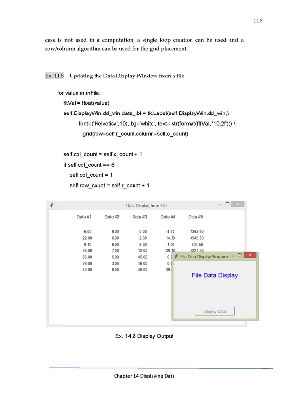 Python Programming: Basics to Advanced Concepts Advanced Programming Workshop - Page 112